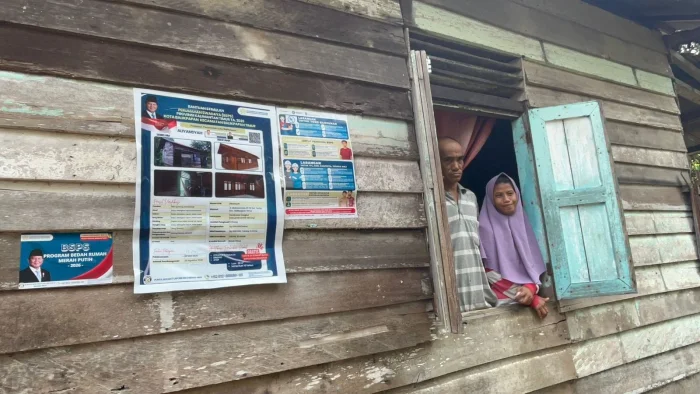 Penerima Bantuan Stimulan Perumahan Swadaya, Nur. Foto: BorneoFlash/Niken Sulastri