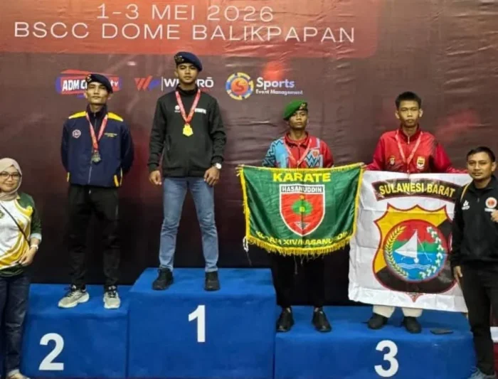 Personel Satbrimob Polda Kaltim Raih Prestasi di Kejuaraan Karate Piala Menhan 2026