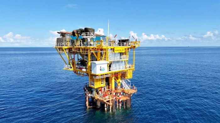 Pertamina Hulu Indonesia (PHI) tembus target produksi, lapangan Migas Kalimantan jadi andalan. Hingga akhir Maret 2026, PHI melalui anak perusahaan dan afiliasinya di wilayah Kalimantan mampu memproduksi 60,44 ribu barel minyak per hari. Foto: HO/PHI