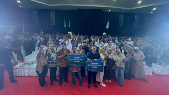 Pertemuan para pengembang dan UMKM Kota Balikpapan, di Gedung Raider 600 Modang, pada Selasa (5/5/2026). Foto: BorneoFlash/Niken Sulastri