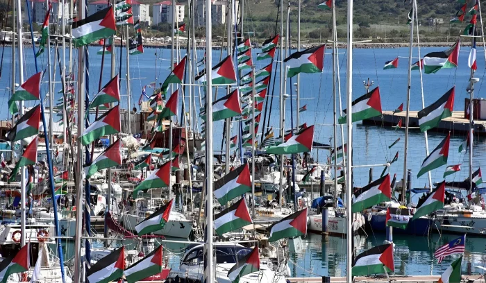 Israel Hadang Kapal Bantuan, Global Sumud Flotilla Tak Mundur dari Gaza