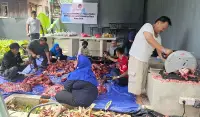 Maknai Iduladha dengan Berbagi, NasDem Kaltim Sembelih Dua Ekor Sapi Kurban