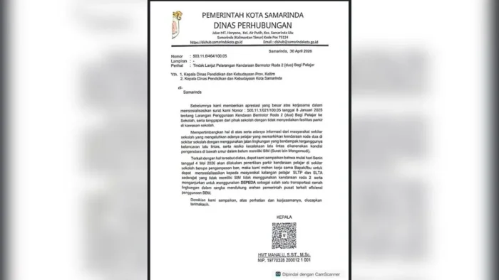 Penertiban Motor Pelajar di Samarinda: Dishub Terapkan Sanksi Kempes Ban