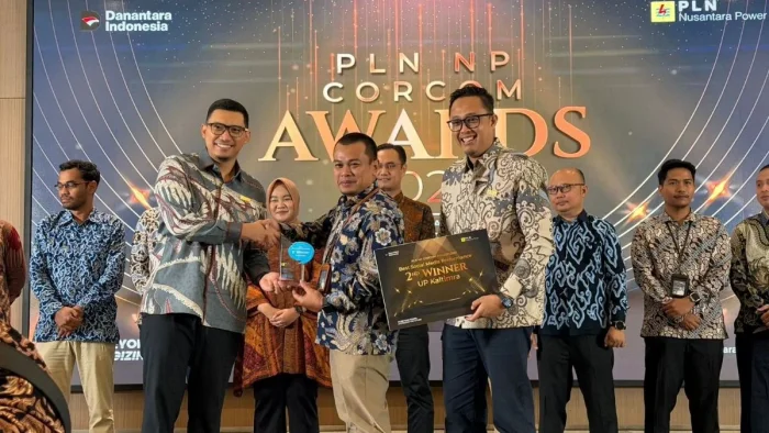 Moncer di Dunia Digital, UP Kaltimra Raih Juara 2 Corcom Awards 2025 PLN Nusantara Power