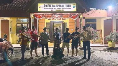 Polisi Bongkar Dugaan Aksi Curanmor Lintas Wilayah di Balikpapan, CCTV Jadi Petunjuk Utama