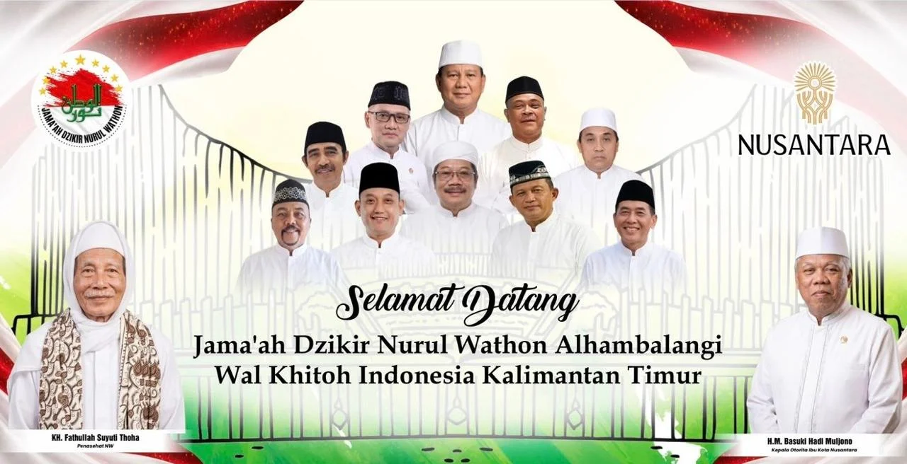 Jama'ah Dzikir Nurul Wathon Alhambalangi Wal Khitoh Indonesia Kalimantan Timur