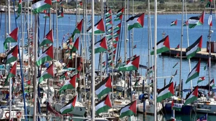 Konvoi Bantuan Gaza Dicegat Israel, Aktivis Pro-Palestina Sebut Seluruh Kapal Dikuasai