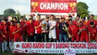 Rarakuta FC Juara Bung Karno Cup I, Pemkab Kubar Siapkan Turnamen Berkelanjutan