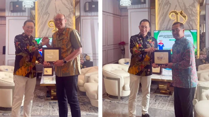 Dirut PHI Apresiasi Asdatun KAJATI Kaltim (kiri) dan KANTAH Samarinda. Foto: HO/PHI