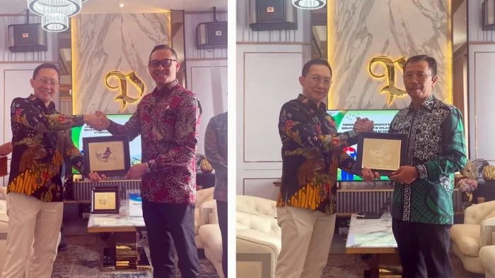 Dirut PHI Apresiasi Kepala Kanwil BPN Kaltim (kiri) dan Kepala Kejaksaan Tinggi Kaltim. Foto: HO/PHI