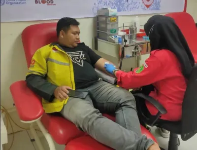 Peringati Hari Donor Darah Sedunia, Maxim Sangatta Gelar Donor Darah Bersama PMI