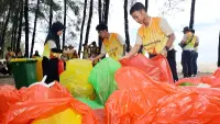 Tanam 350 Mangrove dan Angkut 202 Kilogram Sampah, Otorita IKN Ajak Warga Jadikan Peduli Lingkungan sebagai Gaya Hidup