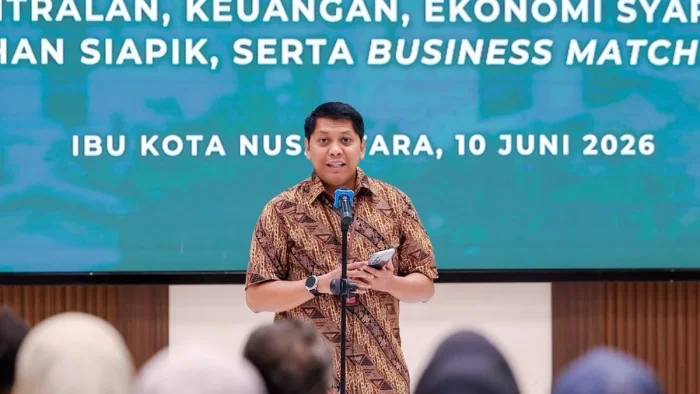 Otorita IKN menggelar Akademi SIAPIK (AKSI) 2026 dan Business Matching Pembiayaan UMKM 2026 di Kantor Bersama Kemenko 4, Kawasan Inti Pusat Pemerintahan (KIPP) IKN, Rabu (10/6/2026). Foto: HO/Humas Otorita IKN