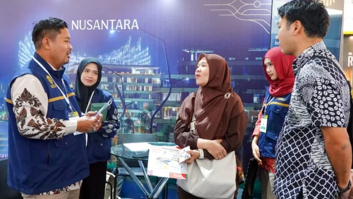 Otorita Ibu Kota Nusantara (OIKN) bersama Pamerindo Indonesia menghadirkan booth informasi dan edukasi tentang Nusantara dalam ajang Indonesia Energy &amp; Engineering Series (IEES) 2026 yang berlangsung pada 10–12 Juni 2026 di BSCC Dome Balikpapan. Foto: HO/Humas Otorita IKN
