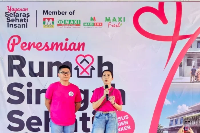 Penggagas Rumah Singgah Sehati, Soeny Yoewono Koesbandi dan Florentina Srianti. Foto: BorneoFlash/Ist
