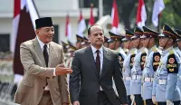 Menhan Sjafrie Sambut Menhan Qatar, Bahas Isu Global dan Penguatan Kerja Sama Pertahanan