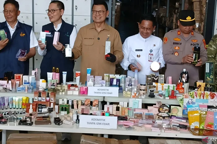 BPOM Sita 2 Juta Kosmetik Ilegal Asal China Senilai Rp27,6 Miliar