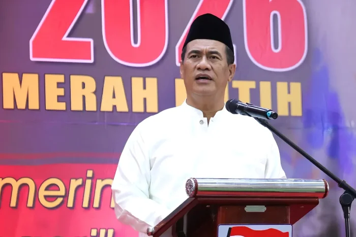 Mentan Amran Ajak Laskar Merah Putih Kawal Swasembada dan Kedaulatan Pangan