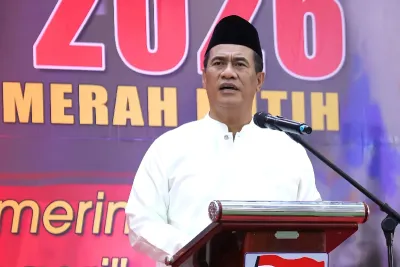 Mentan Amran Ajak Laskar Merah Putih Kawal Swasembada dan Kedaulatan Pangan