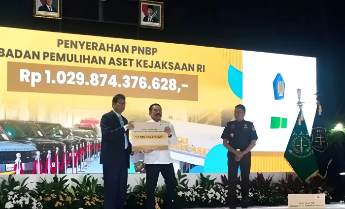 Kejagung Serahkan Rp1,029 Triliun Hasil Pemulihan Aset ke Kemenkeu