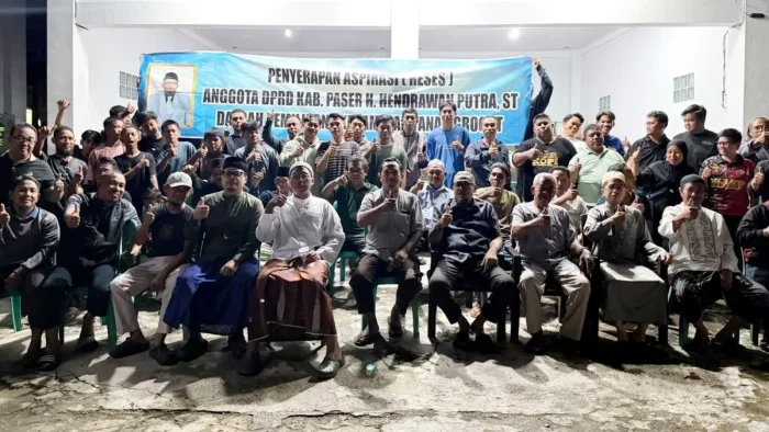 Reses di Tanah Grogot, Hendrawan Tampung Usulan PJU, Jalan Tani dan Bantuan Nelayan