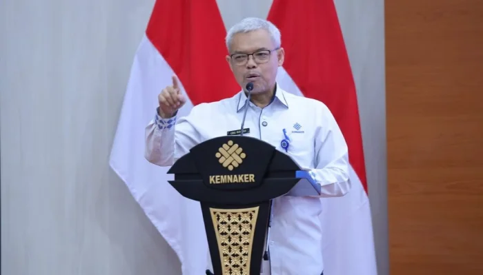 Sekretaris Jenderal Kementerian Ketenagakerjaan (Sekjen Kemnaker), Cris Kuntadi. Foto: HO/Biro Humas Kemnaker