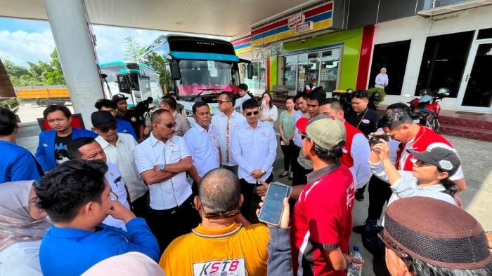 Komisi III DPRD Balikpapan Lakukan Sidak di SPBU KM 13 dan 15