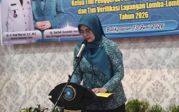 Staf Ahli TP PKK Kota Balikpapan, Hj. Siti Kotijah Bagus Susetyo. Foto: BorneoFlash/Niken Sulastri