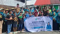 TP PKK Provinsi Kaltim Verifikasi Lapangan Lomba Aku Hatinya PKK di Kampung Bungas Balikpapan