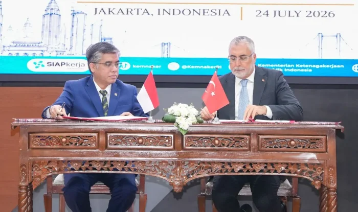 Indonesia dan Turki Sepakati Kerja Sama di Bidang Ketenagakerjaan
