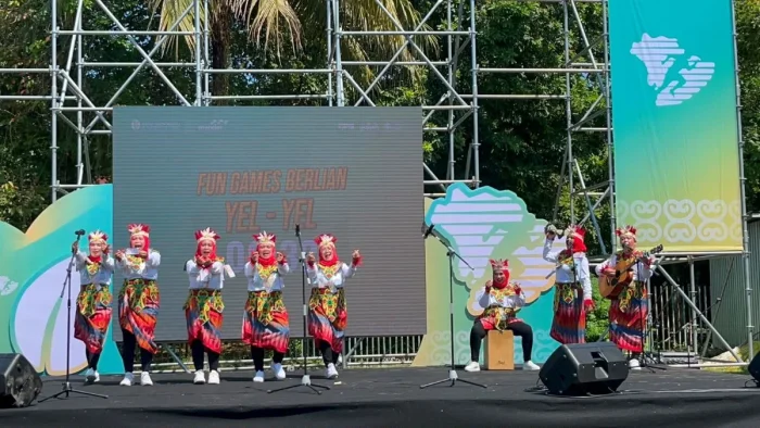 Kreatif Kampanyekan Cinta Rupiah, PKK Balikpapan Utara Padukan Musik dan Tarian Viral di Ajang BI