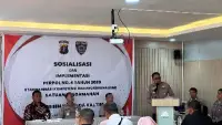 Polda Kaltim Sosialisasikan Perpol 4/2020: Tingkatkan Profesionalisme Satpam