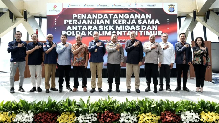 SKK Migas dan Polda Kaltim Perkuat Sinergi Pengamanan Hulu Migas, 62 Personel Disiapkan untuk 7 Wilayah Operasi