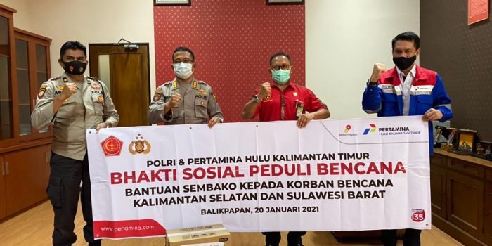 PHKT Bantu Sembako, Untuk Korban Bencana Kalsel dan Sulbar  
