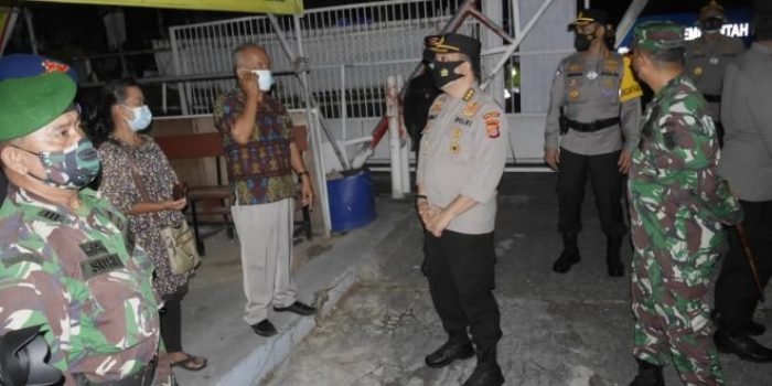 Pastikan Situasi Kondusif, PJU Polda Kaltim Cek Pengamanan Gereja Hingga Posko Pelayanan Ops Lilin Mahakam 2020