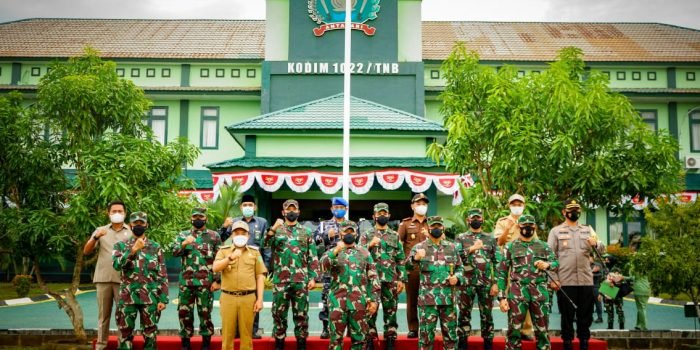 Pangdam VI/Mulawarman Resmikan Koramil 1022-08/Mantewe