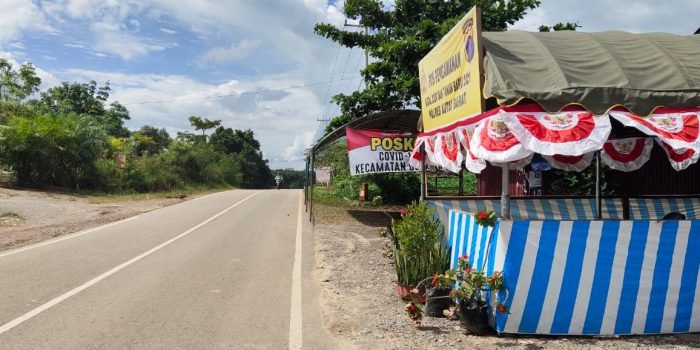 Sewa Pendirian Posko Pemeriksaan Telah Dibayarkan, Pos Perbatasan Belum Berjalan di Kubar