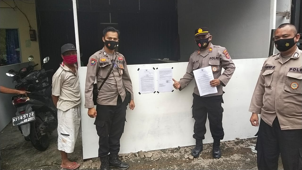 Berlaku Mulai Hari Ini, Polisi Gencar Sosialisasikan Kebijakan PPKM di Kota Balikpapan