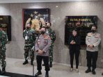 Kapolri Jenderal Listyo Sigit usai Rapim TNI-Polri di Rupatama Mabes Polri, Jakarta, Senin (15/2/2021).