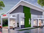 Serah terima hibah oleh Konsul Jenderal Jepang di Surabaya Masaki Tani kepada Pemerintah Kabupaten Paser melalui Virtual serta gambar gedung UGD Puskesmas Long Kali yang rencananya akan dibangun.