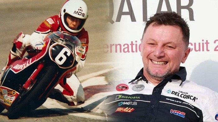 Fausto Gresini, meninggal dunia pada usia 60 tahun karena Covid-19. Foto : Dok/AFP.