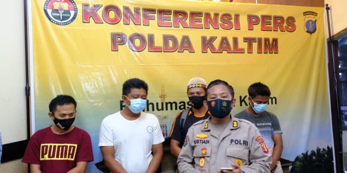 Puluhan Pelaku Pencurian  di Lokasi Tambang Jetty PT Grace Coal Dondang Berhasil Diamankan Jatanras Polda Kaltim