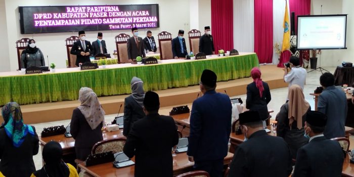Gelar 2 Paripurna, Salah Satunya DPRD Paser Setujui Usulan Hibah Aset Pemkab ke Desa Senilai 10 Miliar Lebih 