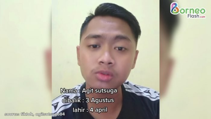 Agit Sutsuga, Pemuda 23 tahun asal Berau, Kalimantan Timur.