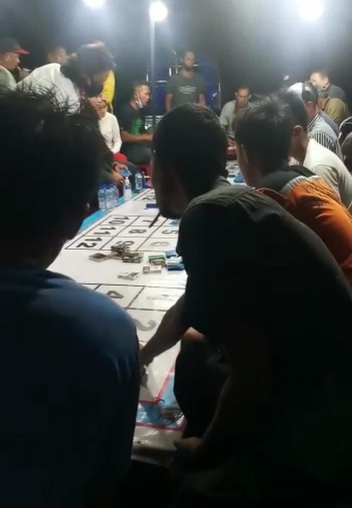 Salah satu poter diduga judi terang-terangan yang beredar di Sosial Media (Sosmed).