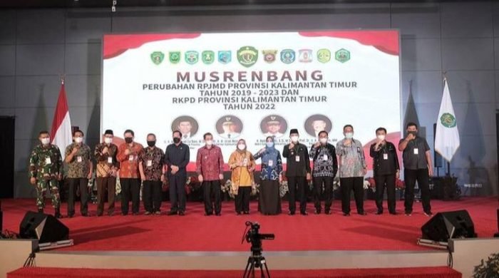Pemerintah Kota Balikpapan dalam musrembang provinsi Kalimantan Timur bersama Badan Perencanaan Pembangunan (Bappenas) menyampaikan beberapa usulan proyek skala prioritas.Foto : HO/Humas Pemkot Balikpapan.