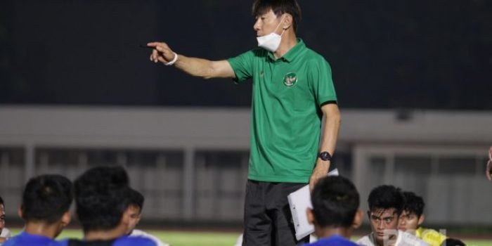 Pelatih timnas Indonesia, Shin Tae-yong. Foto : Dok/PSSI.