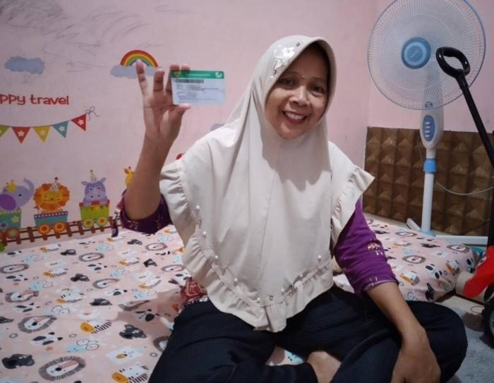 Maulida Hasanah,  Peserta Program JKN-KIS. Foto : HO.