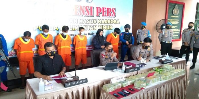 Polda Kaltim Gagalkan Peredaran Sabu-Sabu Seberat 25 Kg, Pelaku Terancam Kurungan Maksimal Seumur Hidup