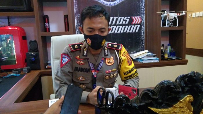 Kasat Lantas Polresta Balikpapan, Kompol Irawan Setyono. Foto : BorneoFlash.com/Muhammad Eko.